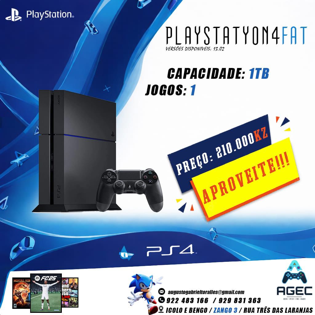 PlayStation 4 Fat - AGEC